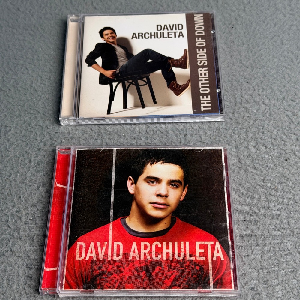 David Archuleta CD Lot Self-Titled & The Other Side of Down 2 Disc Pop Bundle